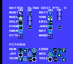 Baseball Simulator 1.000 screenshot 5 for NES